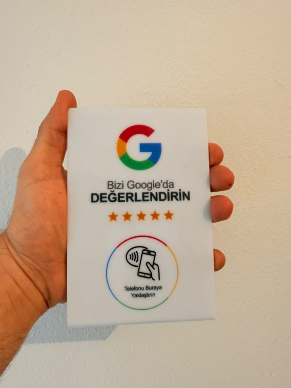 NFC Google Yorum Standı